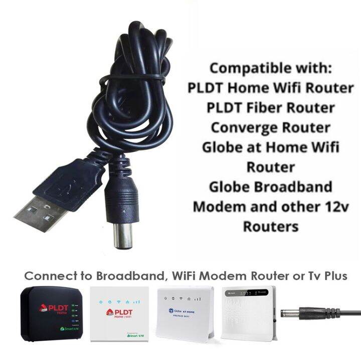 USB Power adapter For Modems Routers/TV Plus/ TV Box Lazada PH