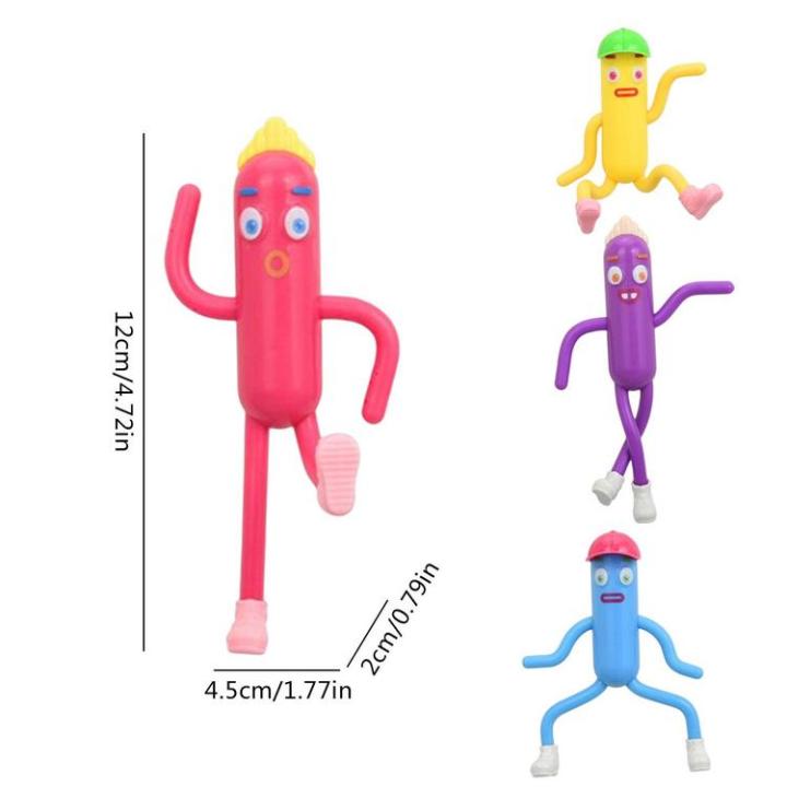 cartoon-character-statue-4pcs-collection-model-sausage-man-figure-table-ornaments-with-random-hat-christmas-gift-for-kids-adults-boys-girls-lovers-physical