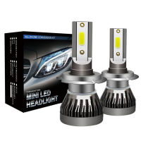 ABRIGHT 6000LM A3 H8 H11 LED ไฟตัดหมอก Canbus H16JP 9005 B6 9006 2x สำหรับ VW Benz Audi C7 8P A4 B8 HB4 BMW E60 E90