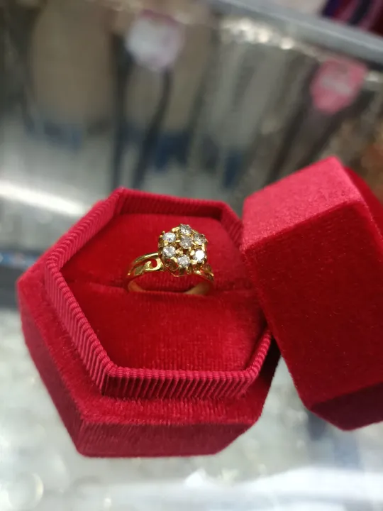 ENGAGEMENT RING REAL DIAMOND AND 8KARAT GOLD LEGIT! | Lazada PH