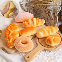 【QERAL】ของเล่นบีบอัด สกุชชี่ Squishy ขนมปังสร้างสรรค์ ของเล่นสกุชชี่ คลายเครียด