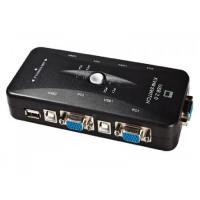 KVM 4 Port Switch MT-401UK 2.0 USB – Black