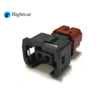 Flightcar 2 Pin โปรตอน Wira MMC, Perdana, 4G91, 4G92, 4G93, 4G6 3หัวฉีดน้ำมันขั้วต่อหลอดไฟ LED