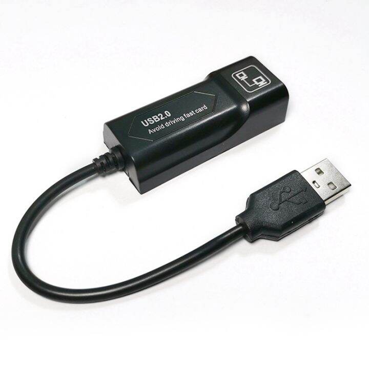 USB 2.0 to RJ45 10/100 Mbps USB Ethernet Adapter Network Card LAN USB ...