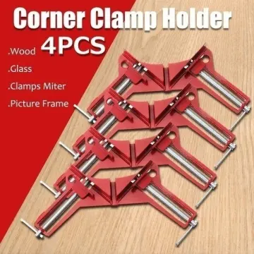 1pc 2pcs 4pcs 90 Degree Corner Clamp Adjustable Single Handle