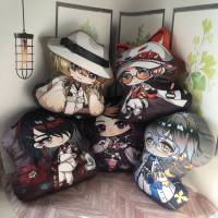 YT Vtuber Luxiem Plush Pillow Luca Vox Ike Mysta Shu Stuffed Dolls Gift For Kids Home Decor Throw Pillow Cushion TY