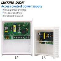 แหล่งจ่ายไฟ DC 12V 2A/3A/5A อินเตอร์เฟซแบตตอรี่สำรอง RFID บัตรเข้าระบบควบคุมแหล่งกระจายไฟ AC 100 ~ 240V