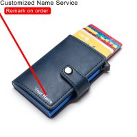 「Layor wallet」กระเป๋าสตางค์หนังป้องกัน Rfid สำหรับผู้ชาย,กระเป๋ากระเป๋าใส่บัตรเครดิตนามบัตรสั่งทำกระเป๋าใส่บัตรรักษาความปลอดภัยที่ใส่บัตรประชาชน