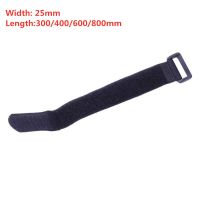 25 mm width black Velcro self adhesive binding tape nylon binding tape self adhesive binding tape 300 / 400 / 600 mm