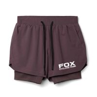 Fox Cycling Team Enduro Shorts Breathable Mesh Running Gym Fitness Women Underwear MTB Bike Shorts Mountain Bicycle Riding Pants