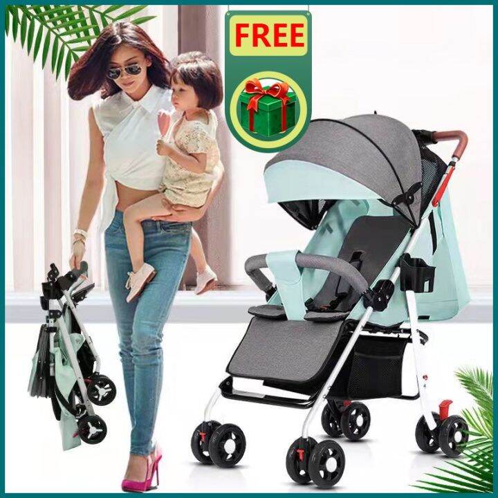 📢Malaysia spot📢 stroller baby murah baby compact stroller kids Folding