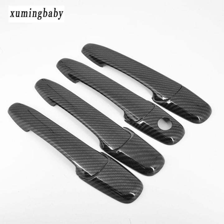 Xuming For Mazda3 2003 2009 Carbon Fiber Pattern Car Door Handle Bowl ...