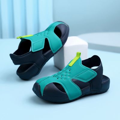 2023 Summer Candy Color Boys Sandals Kids Shoes Beach Mesh Sandalas Fashion Sports Shoes Girls Hollow Out Fashion Sneakers