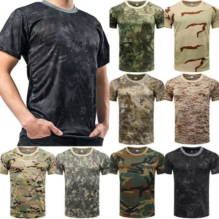army print tshirts