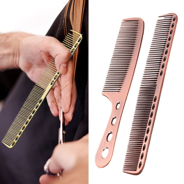 professional-space-aluminum-barber-combs-anti-static-hair-cutting-pointed-tail-hair-pick-high-toughness-salon-hairdressing-tools-adhesives-tape
