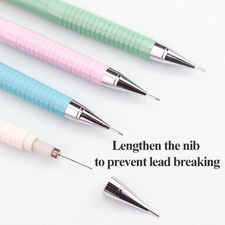 sakura-0-3-0-5-0-7-0-9mm-macaron-color-mechanical-pencil-anti-breaking-lead-mechanical-pencil-write-painting-xs-123-125-127-129