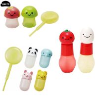 【CC】 1-6PCS Seasoning Sauce Bottle Condiment Squeeze Ketchup Honey Squeezable Bento Small Spice Containers