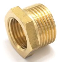 Brass Reducer M20x1.5mm Male Thread M16x1.5mm Female Thread Reducing Bush adapter Fitting Gas Air Water Fuel