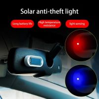 Car Security Warning Light Solar Powered Simulated Alarm Wireless Warning Anti-Theft Caution Lamp LED Flashing Light