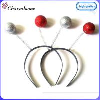 CHARMHOME 3pcs อุปกรณ์คอสเพลย์ ที่คาดผมฮาโลวีน ชุดคอสตูม ห่วงรัดผม ผ้าโพกศีรษะ ของขวัญสำหรับเด็ก ต้นมาร์เทียน ห่วงรัดผม ผู้ใหญ่เด็กๆ