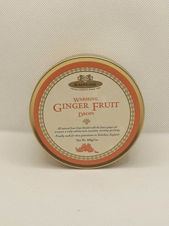 Simpkins Warming Ginger Fruit Drops 200g Lazada PH