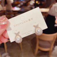 Fashion earrings ต่างหูเงินแท้925 สินค้าใหม่ ตุ้มหูเกาหลี