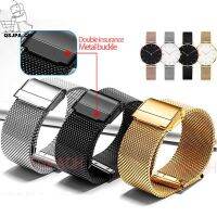 lipika 20/22mm Watch strap For Huawei watch GT/GT2 46mm milan metal strap Stainless Bracelet For Amazfit Bip Lite S U Pro Accessories