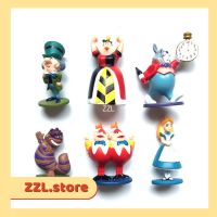 Alice In Wonderland Cheshire Cat 6pcs 7cm PVC Action Figure Model