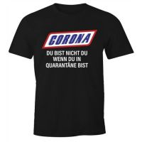 เสื้อยืด พิมพ์ลาย Slogan You Are Not You Quarantine Parody Satire Virus สําหรับผู้ชาย  6VX9