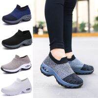 CODtianjia6731 Womens Shoes New Sports Shoes Flying Socks Shoes Loose Cake Shoes Shake Shoes Casual Running Shoes