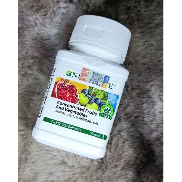 Nutrilite Concentrated Fruits And Vegetables 60tablets 