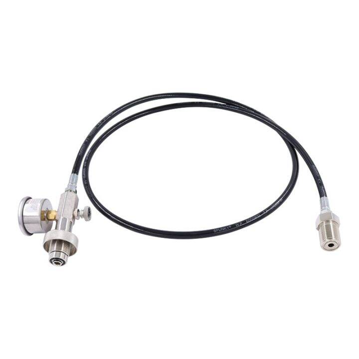 Scuba Diving Tank Air Transfer DIN to DIN Fitting Adapter Adaptor for PCP Air Filling Charging