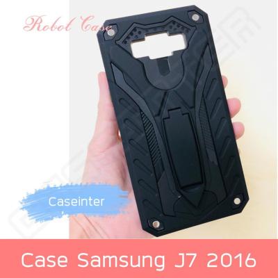 WANASA Case Samsung J7 2016 / J7 Version 2 เคสซัมซุง เจ7 2016 / เจ7 เวอร์ชั่น 2 เคสนิ่ม TPU เคสหุ่นยนต์ เคสไฮบริด มีขาตั้ง เคสกันกระแทก สินค้าใหม่ TPU CASE