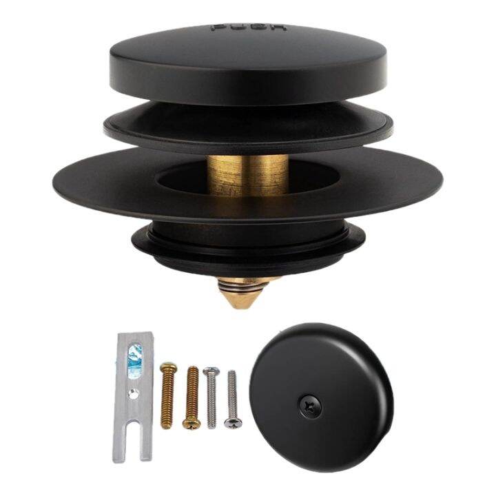 Universal Tub Drain Tip Toe Tub Conversion Kit Assembly, Installation