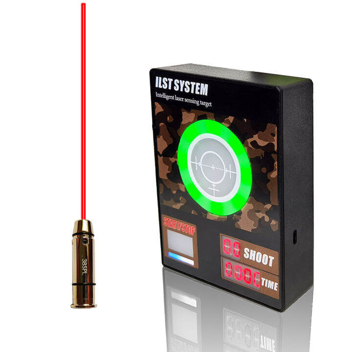 thumbnail image 2 of 9mm Laser Training Bullet Dry Fire Laser Trainer Cartridge Tactical Red Dot Laser Training Bore Sight 2 of 12