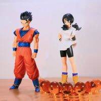 อนิเมะดราก้อนบอลฟิกเกอร์ Videl โมเดลซุนโกฮัง28ซม. ของสะสม PVC หุ่นจำลองเครื่องประดับแวววาวเย้ายวนใจตุ๊กตาของเล่นเพื่อเป็นของขวัญ