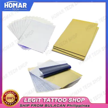 5/10/15Pcs Tattoo Carbon Thermal Stencil Tattoo Transfer Paper A4 4 Layer  Tracing Paper Professional Tattoo Supplies