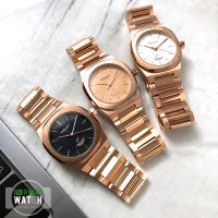 Grand Eagle รุ่น T8023M นาฬิกาข้อมือสี Rose Gold สายสแตนเลส