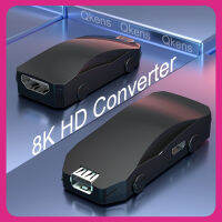 อัลตร้า HD 4K 1080p60hz 8K แปลง HDMI เป็น DP Converter อะแดปเตอร์วิดีโอสำหรับ PS3 PS4 PS5 Xbox คอมพิวเตอร์พีซีไปยังทีวีจอภาพโปรเจคเตอร์