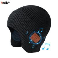 Wireless Bluetooth Earphone Music Hat Winter Headphone Cap Headset Mic Outdoor Sport Knitted Hat with Stereo Speaker For Xiaomi