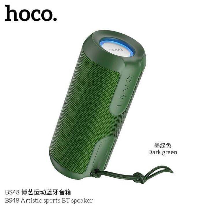 hoco-bs48-ลำโพง-บลูทูธไร้สาย-wireless-speaker-sports-portable-loudspeaker