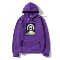 ┋▧▬ Outerwear Sweatshir Men ILl Be Back Jesus With Black Sunglasses Like Terminator Outerwear Hoodys S M L Xl 2X