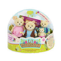 LIL WOODZEEZ CAT FAMILY - เซ็ตตุ๊กตาครอบครัวแมว