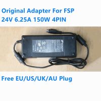 2ปีของแท้24V 6.25A 150W 4PIN FSP FSP150 AAAN1 FSP150 ABA อะแดปเตอร์ AC สำหรับ PIONEER MAW EM55 POS ระบบชาร์จไฟ