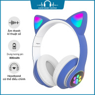 Tai Nghe Bluetooth Chụp Tai WIRELESS CAT P47, Có Micro Trò Chuyện Trực Tuyến, Kết Nối 5.0, Ổ Cắm Thẻ Nhớ TF, Đài FM, Đèn LED 7 Màu, Chức Năng Chống Ồn, Chống Thấm Mồ Hôi, Bass Chất Lượng - BẢO HÀNH 1 ĐỔI 1 NẾU LỖI thumbnail