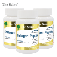 คอลลาเจน x 3 ขวด Collagen The Saint 30 แคปซูล เดอะ เซนต์ คอลลาเจนแท้ บำรุงผิวกระจ่างใส