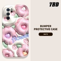 เคสโทรศัพท์มีลายคลื่น YBD สำหรับ A16S A16 OPPO A54S 4G ต้นกระบองเพชรน่ารักและกระต่ายลวดลายวัสดุซิลิโคนกล้องปกป้องเต็มรูปแบบ