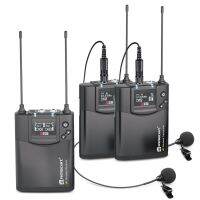 Relacart CR2 Dual Channels Wireless Microphone ไมค์ไร้สาย ตัวส่งสัญญาณ 2 ตัวรับ1 รับประกัน 1 ปี