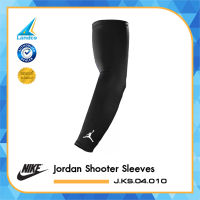 Nike Bas Sleeves Jordan Shooter ไนกี้ ปลอกแขน กันแดด ซับเหงื่อ เล่นกีฬา J.KS.04.010 #S/M BK(1300)