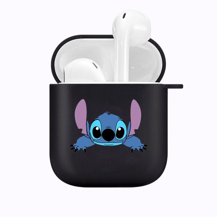 earphone-case-for-airpods-1-2-suitable-for-apple-airpods-2-1-wireless-accessory-soft-case-disney-lilo-stitchs-love-kiss-headphones-accessories